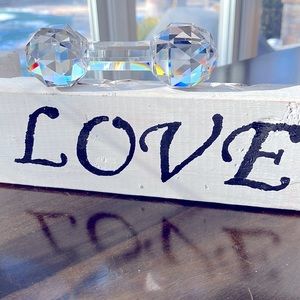 Crystal Baby Rattle etched with signature